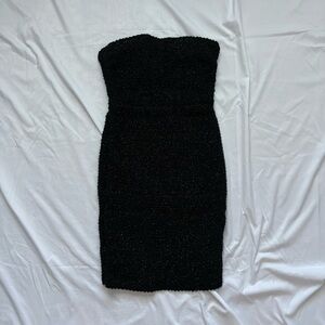 WOW Couture Black Strapless Dress